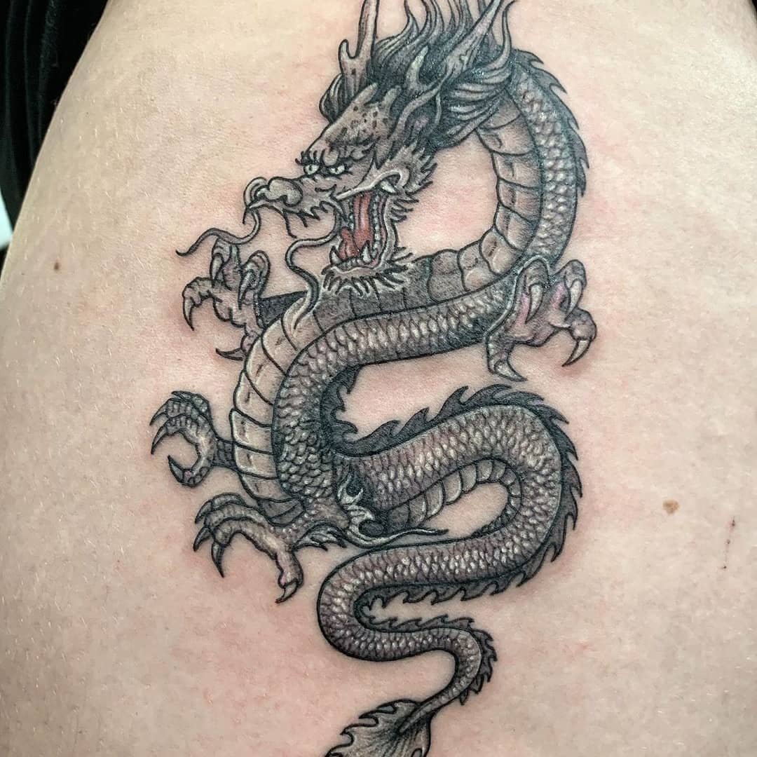татуювання дракона
