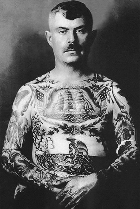 история татуировок в 1940 годах