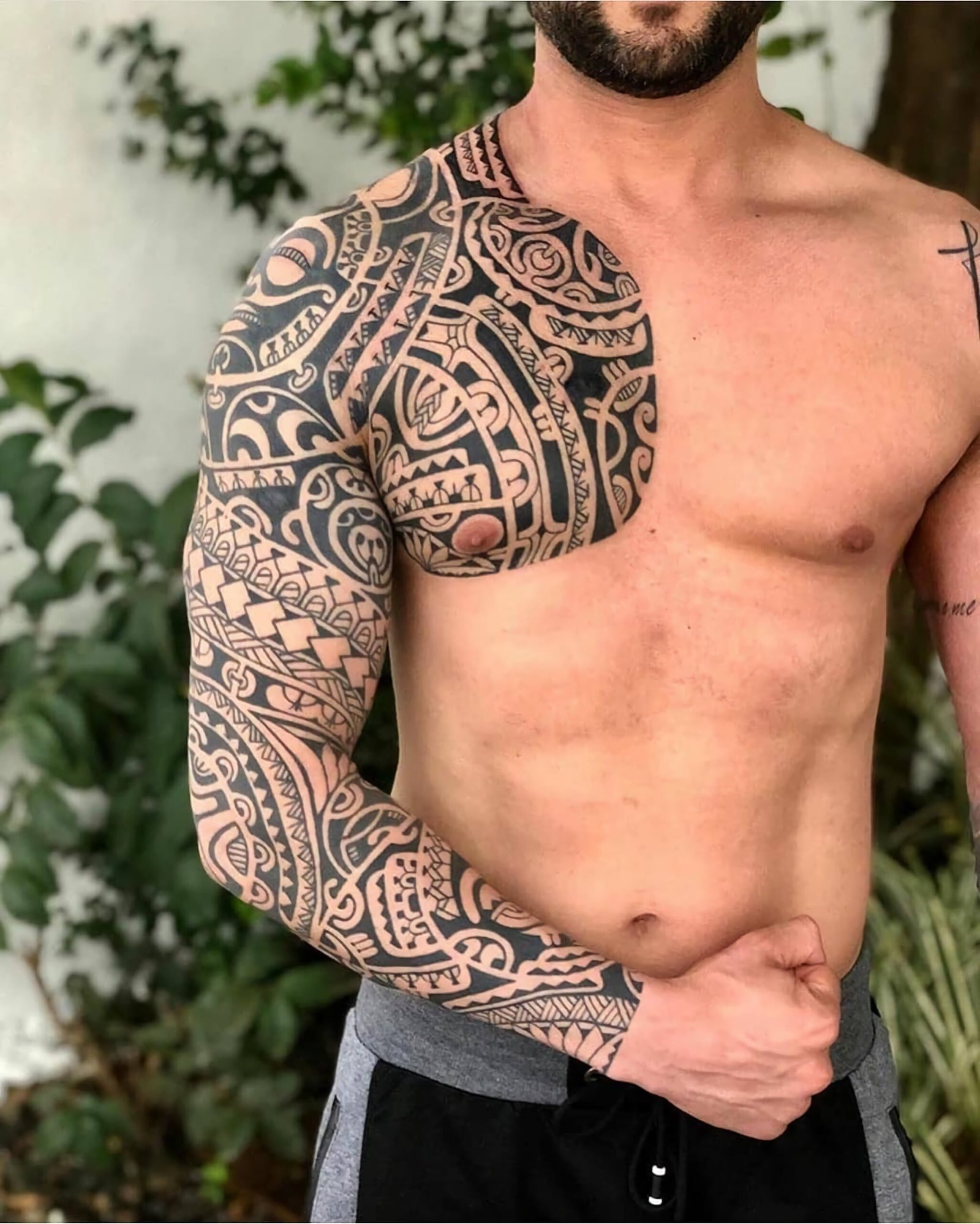 Маори или Полинезийский стиль татуировки