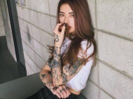 татуировки на рукаве для девушек