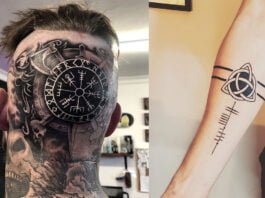 татуировки с символами защиты
