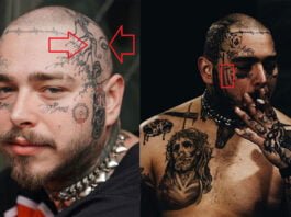 татуировки Post Malone